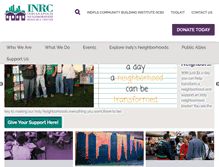 Tablet Screenshot of inrc.org
